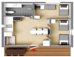 6 Person Holiday Park Home in Holbaek