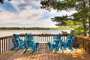 Lake Tomahawk Summer Oasis w/ Deck!