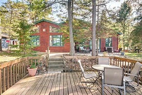 Lake Tomahawk Summer Oasis w/ Deck!