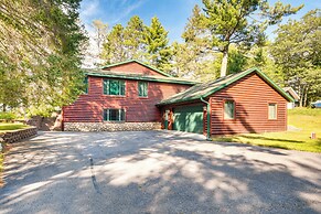 Lake Tomahawk Summer Oasis w/ Deck!