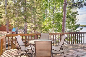 Lake Tomahawk Summer Oasis w/ Deck!