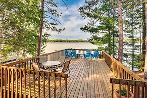 Lake Tomahawk Summer Oasis w/ Deck!