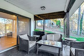Dock & Hot Tub at High Rock Lake Retreat