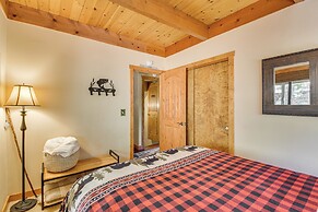 4 Mi to White Pines Lake: Quiet Cabin w/ Fire Pit