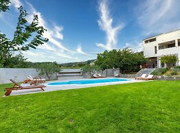 Serene Rural Villa With Pool, Sun Deck, and Children's Play Area
