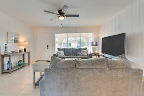 Canal-front Pool & Fire Pit Table: North Port Home