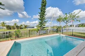 Canal-front Pool & Fire Pit Table: North Port Home