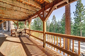 Spacious Cabin w/ 3 Decks: 4 Mi to Lake Tahoe!