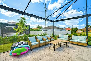 5 Mi to Beach: Cape Coral Escape w/ Patio & Grill!