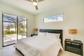 5 Mi to Beach: Cape Coral Escape w/ Patio & Grill!