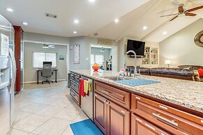 Outdoor Entertainment Space: Austin Family Home