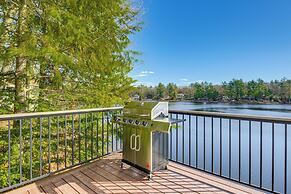 Modern Waterfront Gem w/ Dock on Lake Monomonac