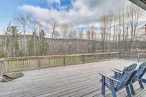 Mtn-view Home w/ Deck on 4 Acres in Windham
