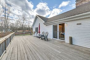 Mtn-view Home w/ Deck on 4 Acres in Windham