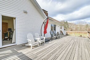 Mtn-view Home w/ Deck on 4 Acres in Windham