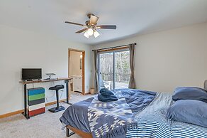 Mtn-view Home w/ Deck on 4 Acres in Windham