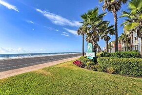 Steps to Beach: Ocean-view Galveston Condo!