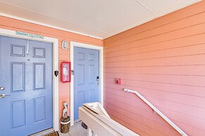 Steps to Beach: Ocean-view Galveston Condo!