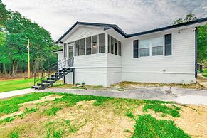 5 Mi to Victoryland Casino: Secluded Home w/ Deck!