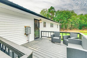 5 Mi to Victoryland Casino: Secluded Home w/ Deck!