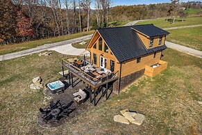 Stunning Hilham Home w/ Hot Tub, Views & Fire Pit!
