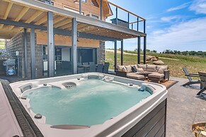 Stunning Hilham Home w/ Hot Tub, Views & Fire Pit!