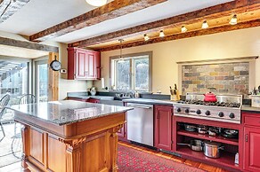 Outdoor Fireplace & Pool Table: Tamworth Home!