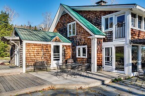 Outdoor Fireplace & Pool Table: Tamworth Home!