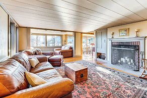 Outdoor Fireplace & Pool Table: Tamworth Home!