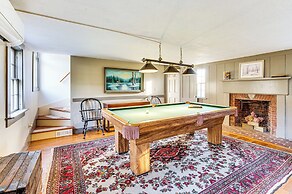 Outdoor Fireplace & Pool Table: Tamworth Home!