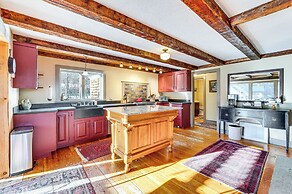 Outdoor Fireplace & Pool Table: Tamworth Home!