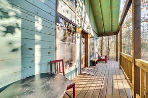 Hot Tub & Fire Pit: Cozy Cabin in Broken Bow!