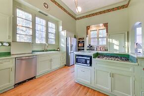 Ornate Victorian Home w/ Courtyard & Fire Pit!