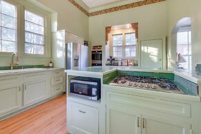 Ornate Victorian Home w/ Courtyard & Fire Pit!