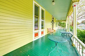 Ornate Victorian Home w/ Courtyard & Fire Pit!