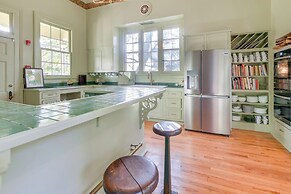 Ornate Victorian Home w/ Courtyard & Fire Pit!