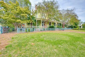 Ornate Victorian Home w/ Courtyard & Fire Pit!