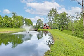 Fire Pit, Grill & On-site Pond: Kenton Cabin