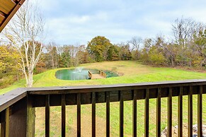 Fire Pit, Grill & On-site Pond: Kenton Cabin