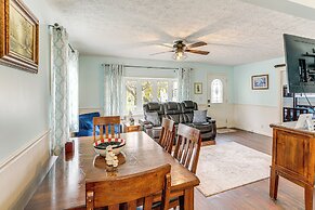 Walk to Sandusky Bay: Home w/ Hot Tub & Fire Pit!