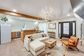 Walk to Fox Lake: Pet-friendly A-frame w/ Fire Pit
