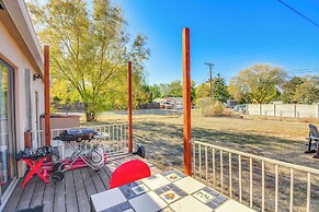 Walk to Watson Lake: Home w/ Hot Tub + Fire Pit!