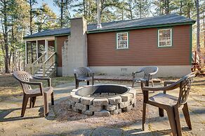 'camp Crescendo' Rustic Waterboro Cabin By Lake