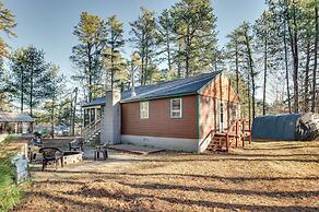 'camp Crescendo' Rustic Waterboro Cabin By Lake