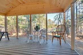 'camp Crescendo' Rustic Waterboro Cabin By Lake
