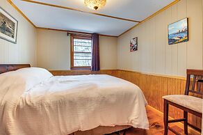 'camp Crescendo' Rustic Waterboro Cabin By Lake