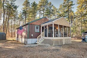 'camp Crescendo' Rustic Waterboro Cabin By Lake