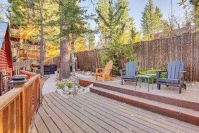 Hot Tub, Grill & Fire Pit: Cabin in Big Bear Lake