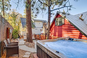 Hot Tub, Grill & Fire Pit: Cabin in Big Bear Lake