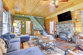 Hot Tub, Grill & Fire Pit: Cabin in Big Bear Lake